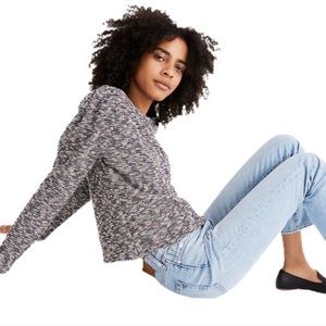 NWT Madewell Multicolor Knit Top Sweater